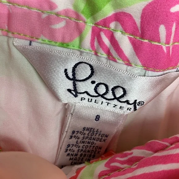 Lilly Pulitzer Vibrant Floral Skort - Picture 4 of 7